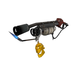 Strange Professional Killstreak Gold Botkiller Flame Thrower Mk.I