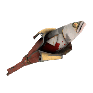 Strange Killstreak Civic Duty Mk.II Holy Mackerel (Battle Scarred)