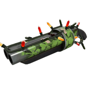 Strange Festivized Killstreak Clover Camo'd Scattergun (Well-Worn)