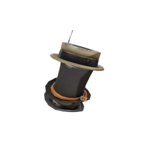 Strange Unusual Towering Titanium Pillar of Hats