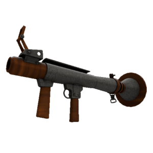 Damascus and Mahogany Rocket Launcher (Factory New)