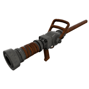 Damascus and Mahogany Medi Gun (Factory New)