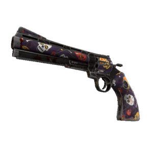 Calavera Canvas Revolver (Battle Scarred)