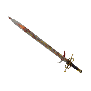 Candy Coated Claidheamh Mòr (Battle Scarred)