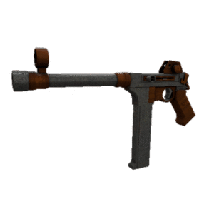 Damascus & Mahogany SMG