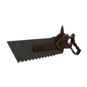 Damascus and Mahogany Amputator (Minimal Wear)