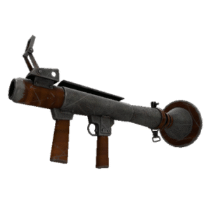 Damascus and Mahogany Rocket Launcher (Well-Worn)