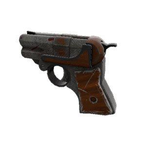 Damascus and Mahogany Shortstop (Well-Worn)