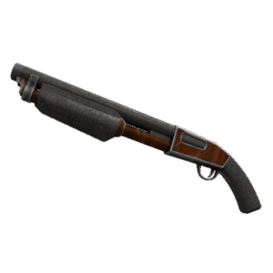 Damascus and Mahogany Shotgun (Minimal Wear)