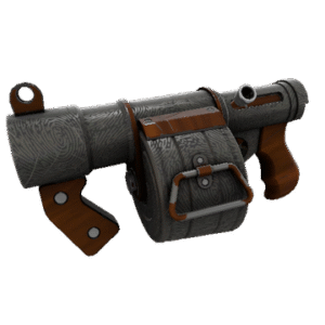 Damascus and Mahogany Stickybomb Launcher (Minimal Wear)