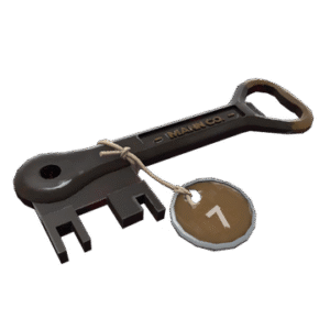 Brown Summer 2013 Cooler Key